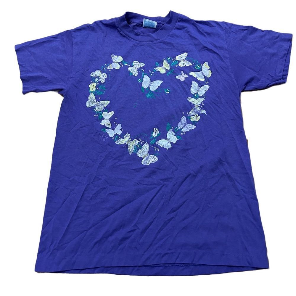 Vintage Single Stitch Butterfly Tshirt